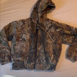 Camouflage Hooded Jacket